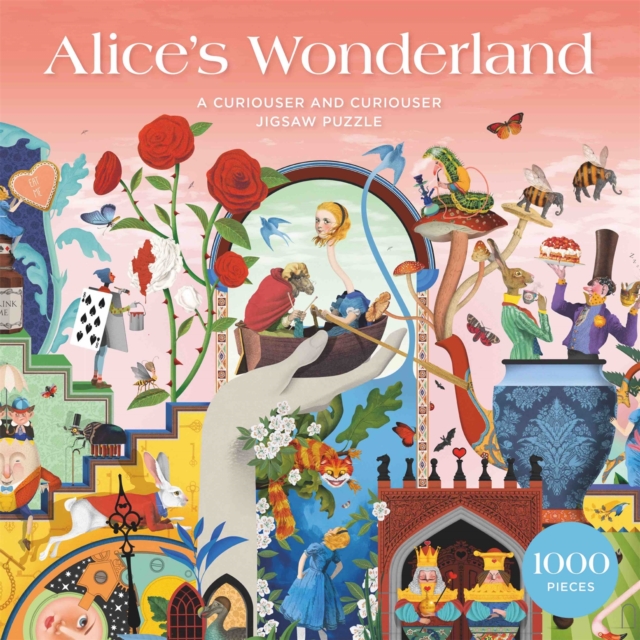 Alice's Wonderland : A Curiouser and Curiouser 1000 Pieces Jigsaw Puzzle